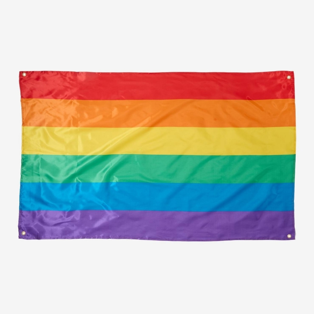Vibrant Rainbow Tapestry